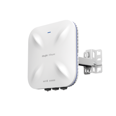 Punto de Acceso Mesh Wi-Fi 6 Industrial para Exterior Sectorial 60°, hasta 5.95 Gbps, MU-MIMO 4x4, Filtros Anti Interferenci...